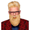 Plné fúzy, blond, s gumičkou